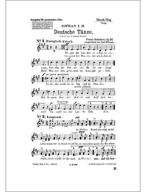 Deutsche Tänze